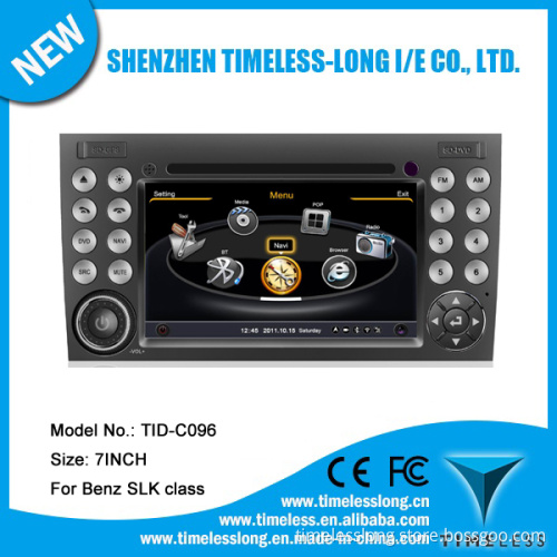 Car Multimedia for Benz Slk Class 2004-2009 with Built-in GPS A8 Chipset RDS Bt 3G/WiFi DSP Radio 20 Dics Momery (TID-C096)